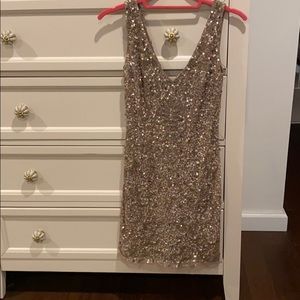Aidan Maddox sequin dress